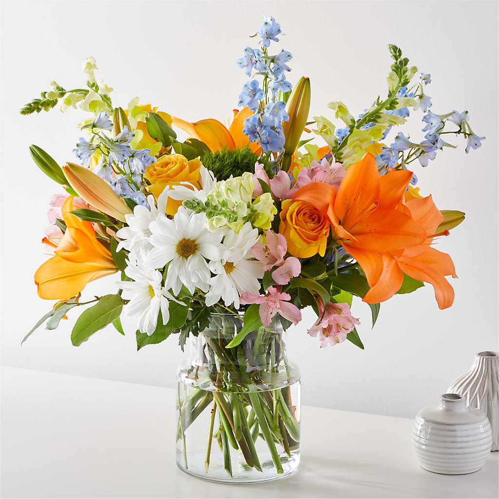Sun Salutation Bouquet – PETAL & VINE DESIGN INC, Portage IN