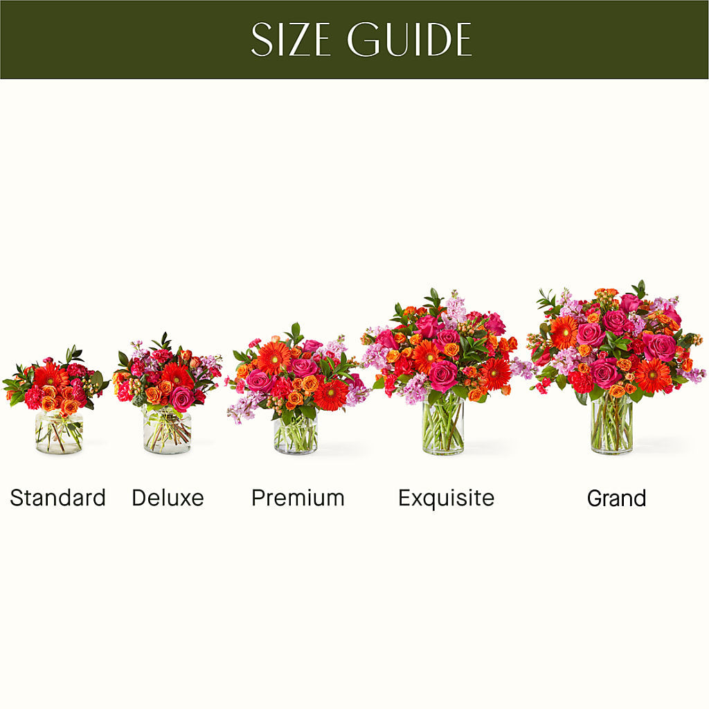 Fiesta Bouquet – PETAL & VINE DESIGN INC, Portage IN