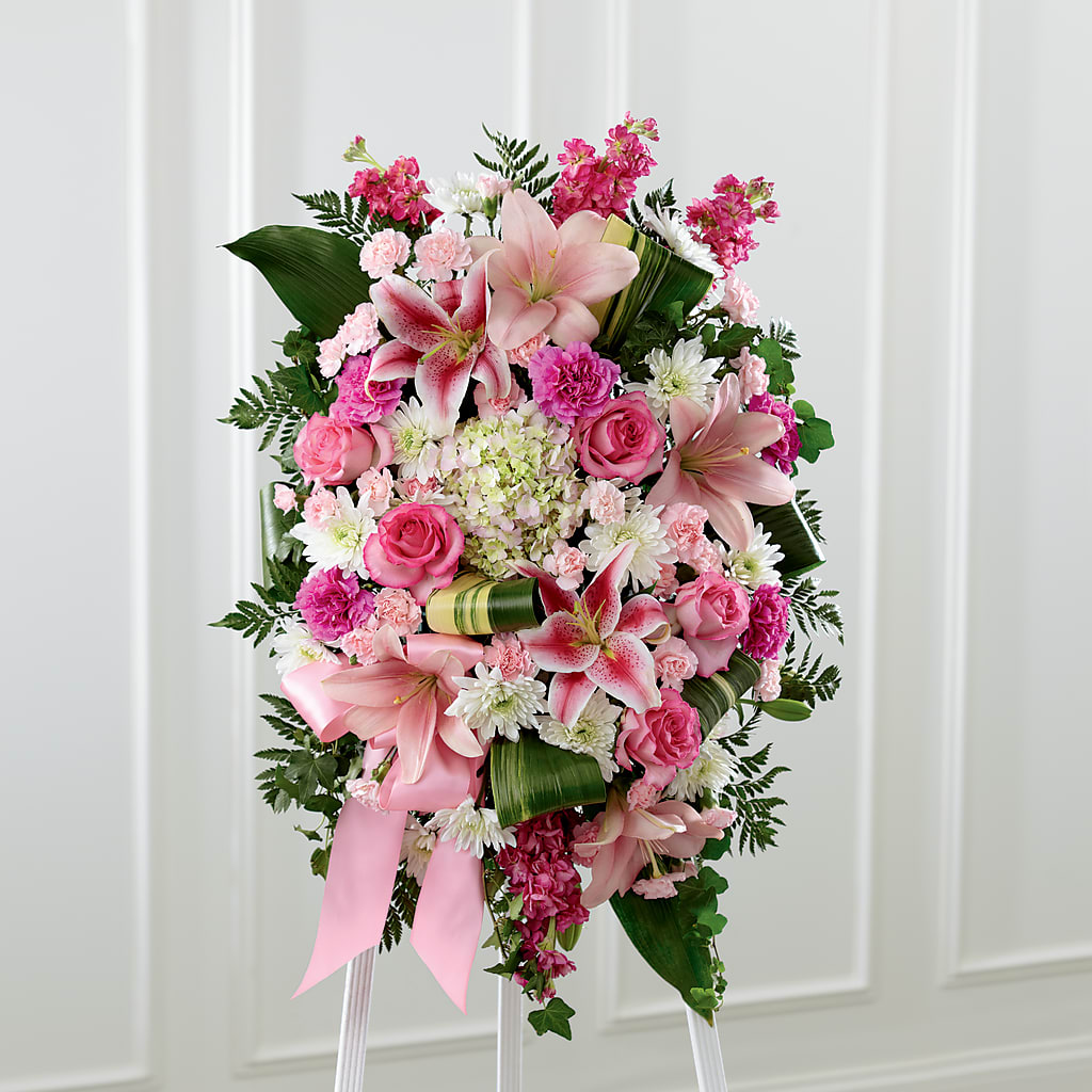 Comforting Standing Spray – PETAL & VINE DESIGN INC, Portage IN