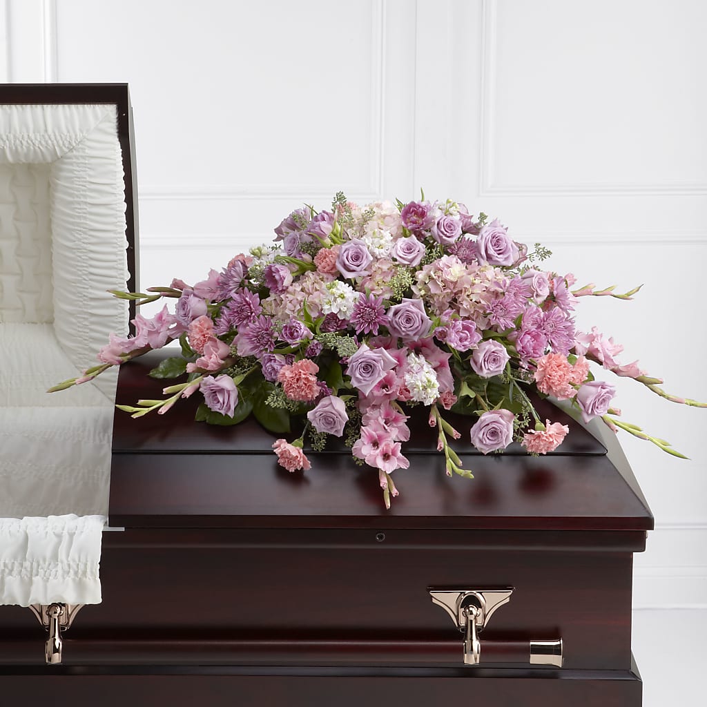 Immorata Casket Spray – PETAL & VINE DESIGN INC, Portage IN