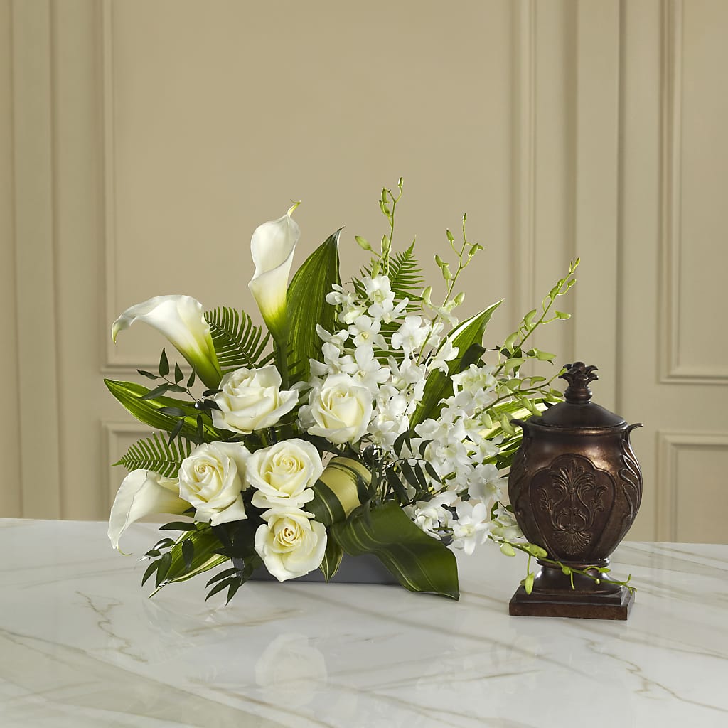 At Peace Arrangement – PETAL & VINE DESIGN INC, Portage IN