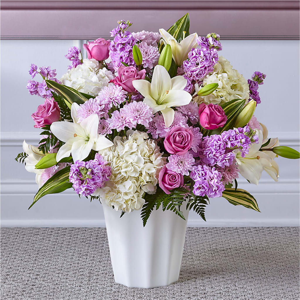 Heaven Sent Floor Basket – PETAL & VINE DESIGN INC, Portage IN