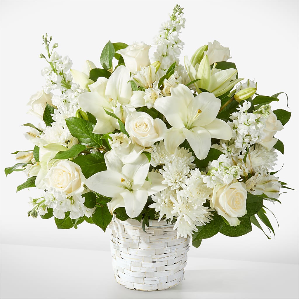 Peaceful Reflections Arrangement – PETAL & VINE DESIGN INC, Portage IN