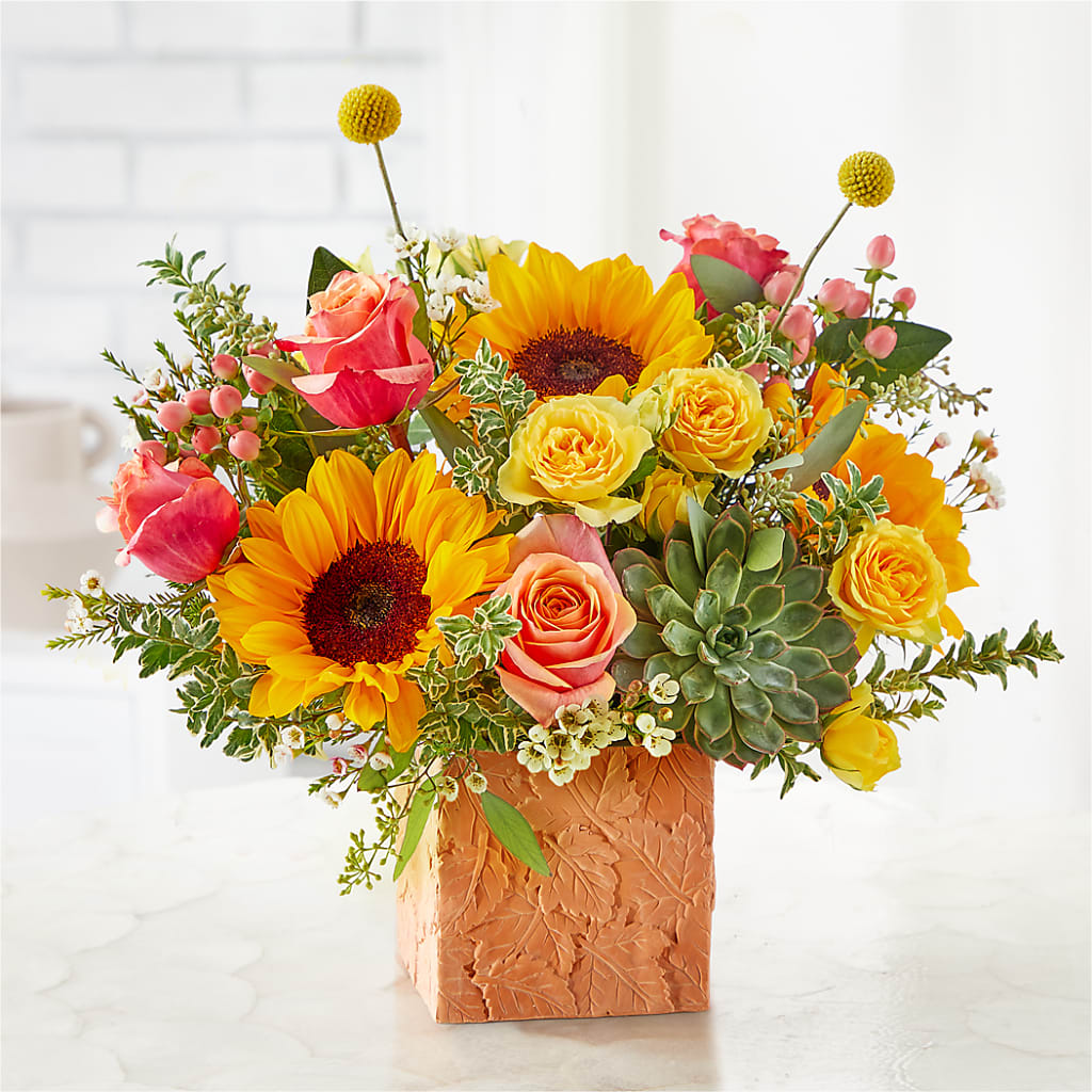Sunflower Season Bouquet – PETAL & VINE DESIGN INC, Portage IN