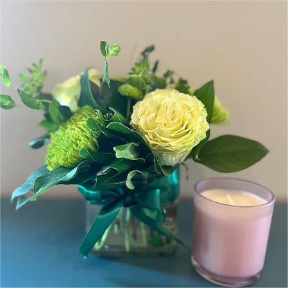 Emerald Forest Bouquet – PETAL & VINE DESIGN INC, Portage IN
