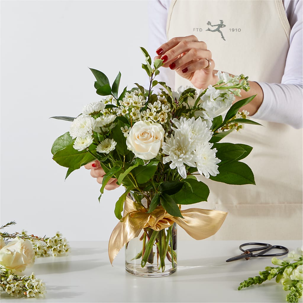 New Beginnings – A Florist Original – PETAL & VINE DESIGN INC, Portage IN