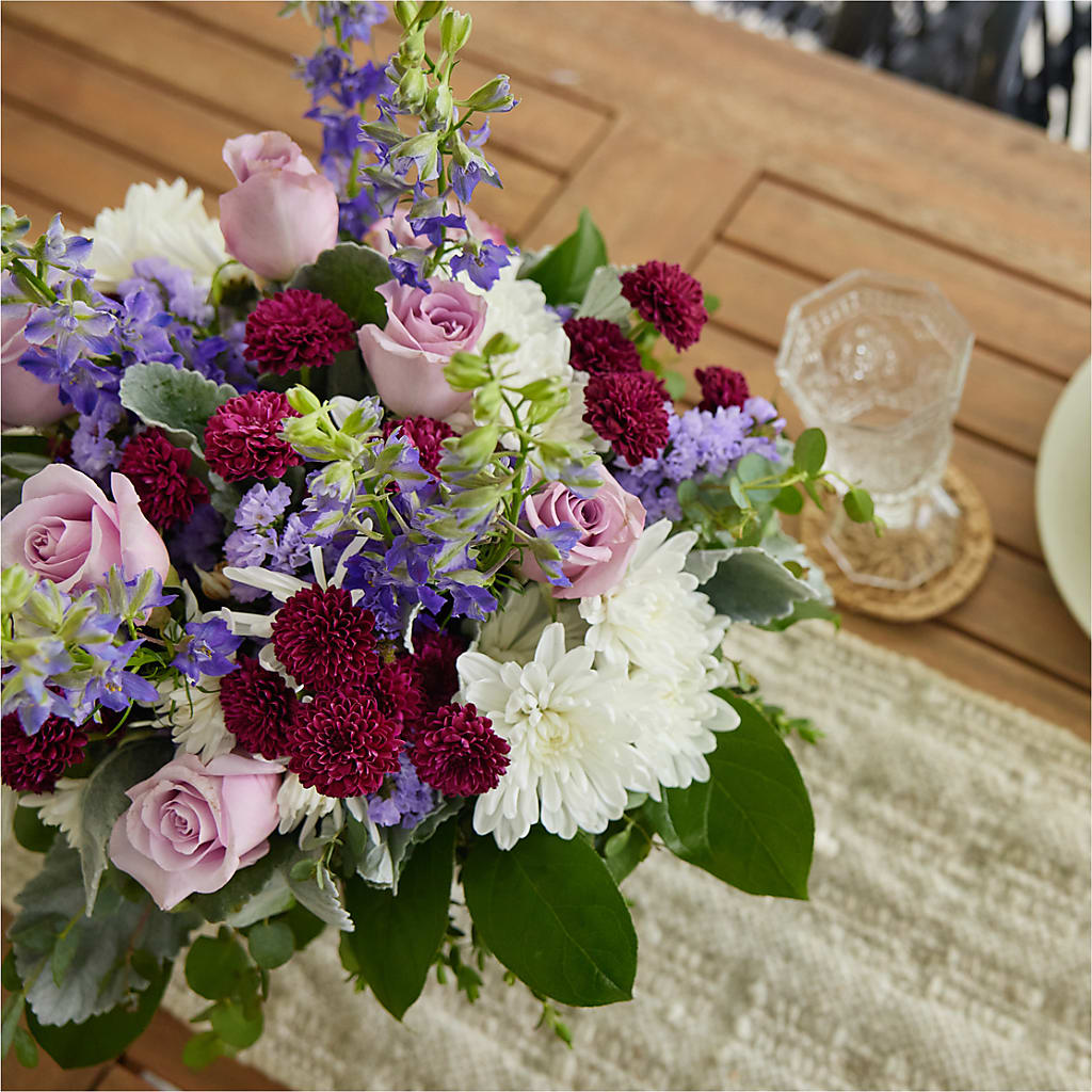 Violet Frost Bouquet – PETAL & VINE DESIGN INC, Portage IN