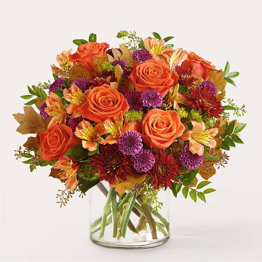 Orange You Glad Bouquet – PETAL & VINE DESIGN INC, Portage IN