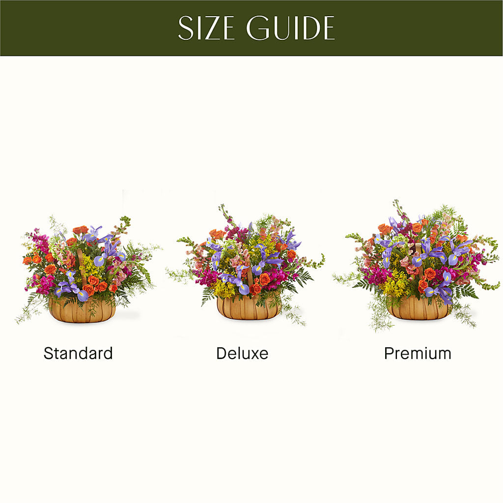 Garden of Life Basket – PETAL & VINE DESIGN INC, Portage IN