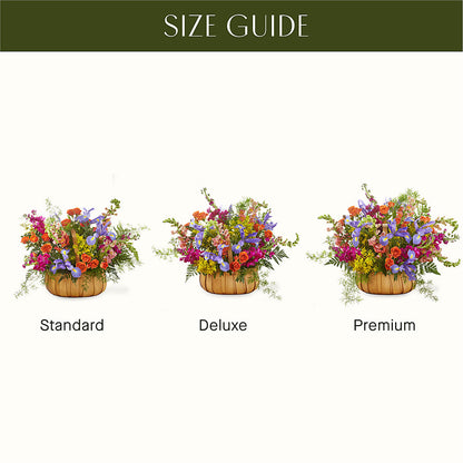 Garden of Life Basket – PETAL & VINE DESIGN INC, Portage IN