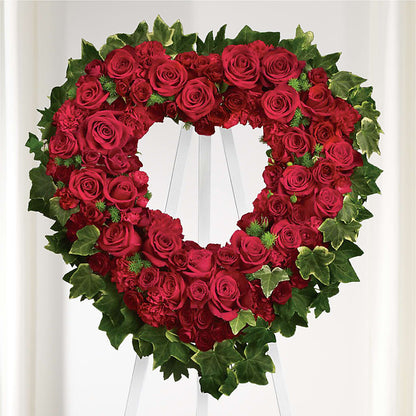 Wholehearted Standing Spray – PETAL & VINE DESIGN INC, Portage IN