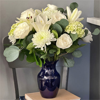 Snowy Dreams Bouquet – PETAL & VINE DESIGN INC, Portage IN