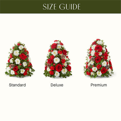 Let It Snow Tree – PETAL & VINE DESIGN INC, Portage IN