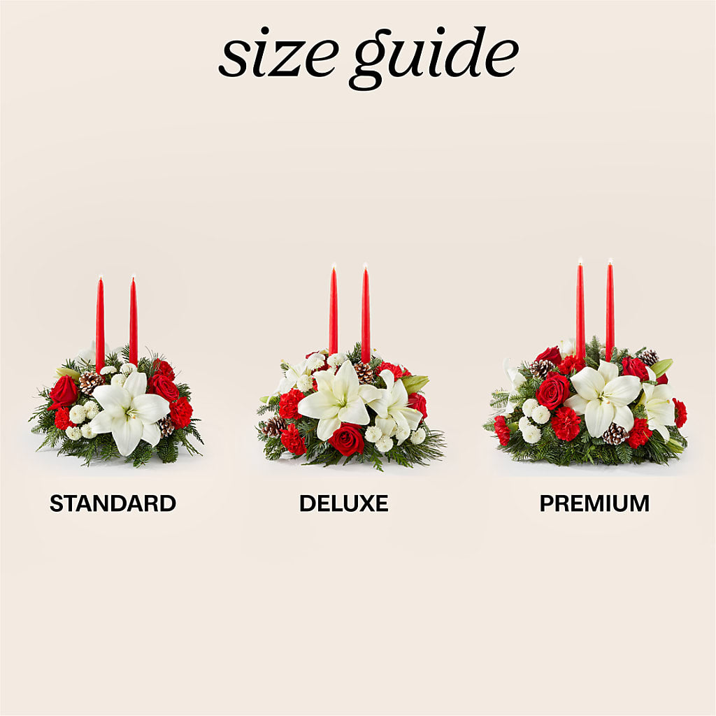 Seasonal Festivities Centerpiece – PETAL & VINE DESIGN INC, Portage IN