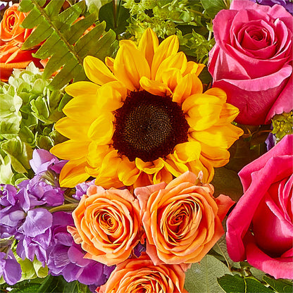 Vibrant Greetings Bouquet – PETAL & VINE DESIGN INC, Portage IN
