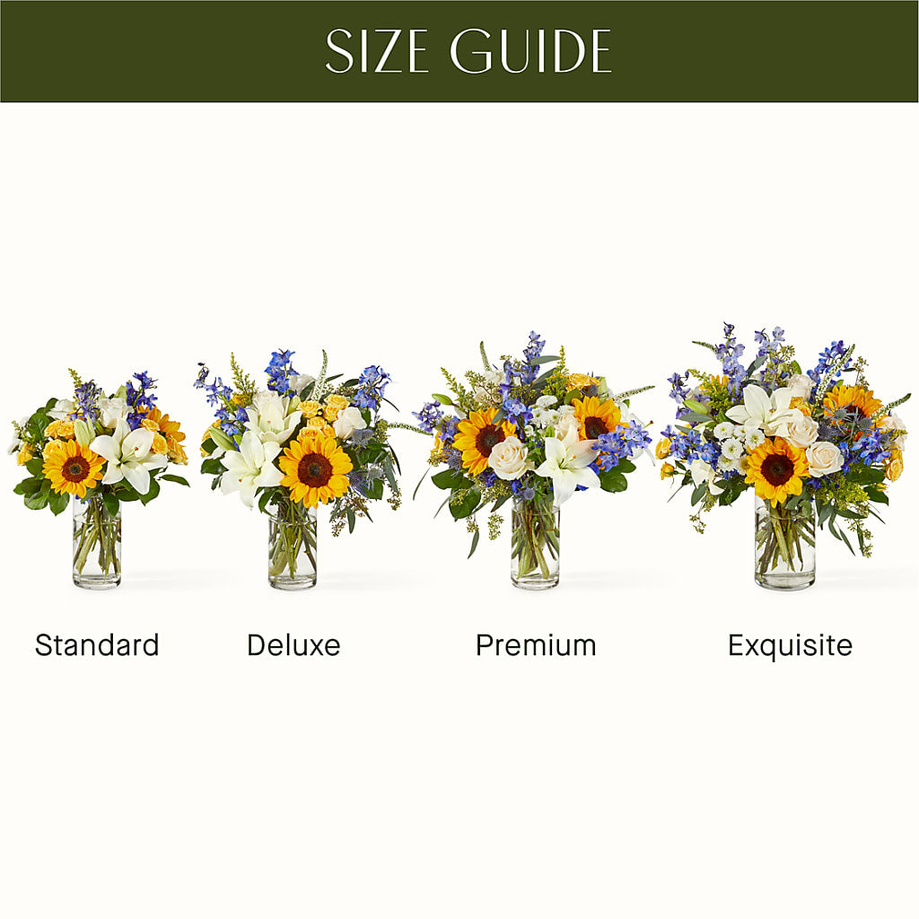 Wonderfully Sunny Bouquet – PETAL & VINE DESIGN INC, Portage IN