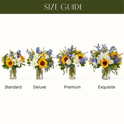 Wonderfully Sunny Bouquet – PETAL & VINE DESIGN INC, Portage IN