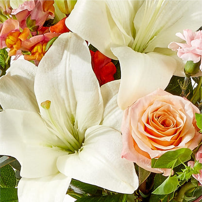 Grapefruit Splash Bouquet – PETAL & VINE DESIGN INC, Portage IN