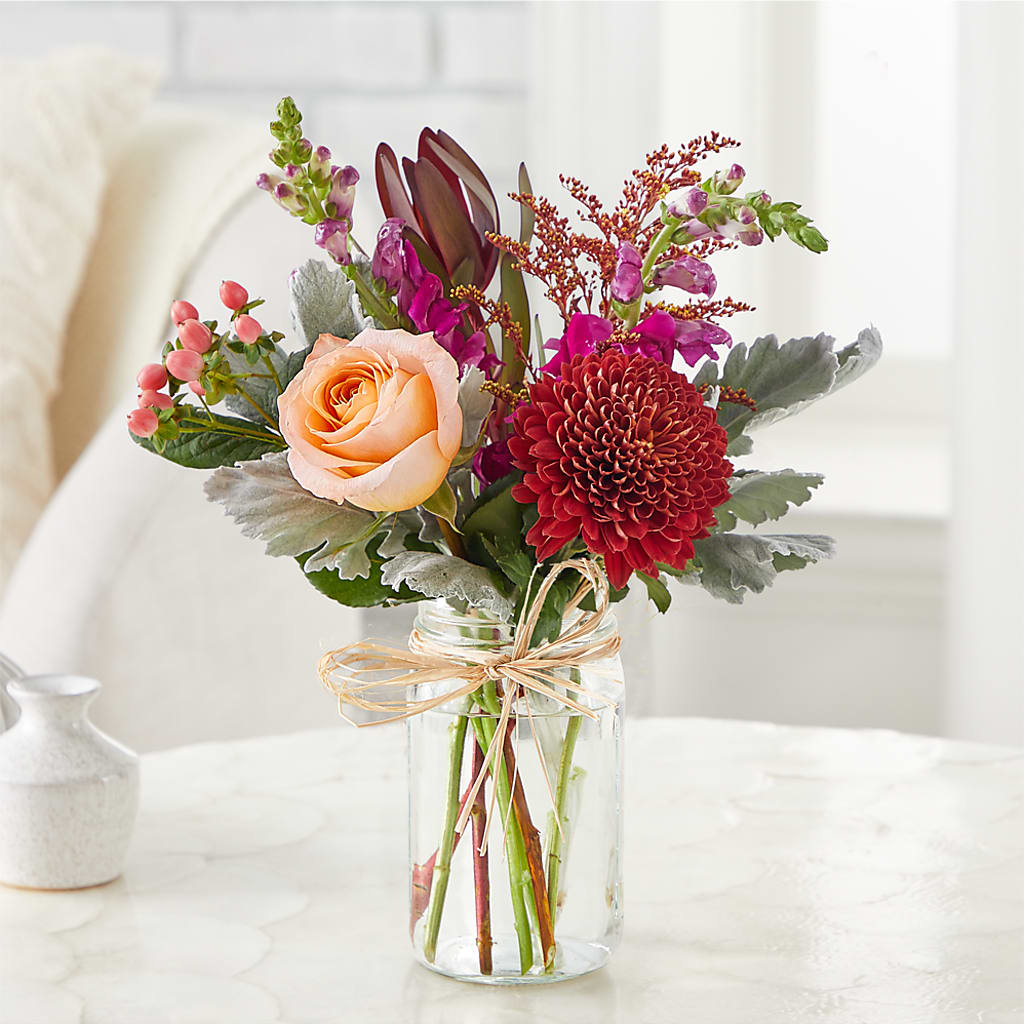 Moody Hues Bouquet – PETAL & VINE DESIGN INC, Portage IN