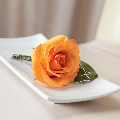 Lifetime of Love Boutonniere – PETAL & VINE DESIGN INC, Portage IN