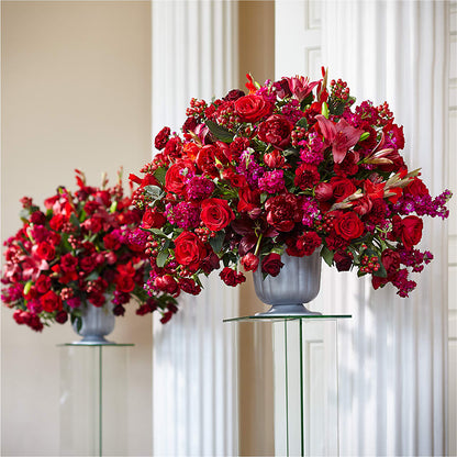 Love & Honor Arrangement – PETAL & VINE DESIGN INC, Portage IN